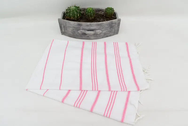 Toalla de verano, toalla a rayas de algodón 40x24, regalo para él, toalla de mano personalizada, regalo para el hogar, regalos de Navidad, regalos de dama de honor, toalla de mano con monograma - 7