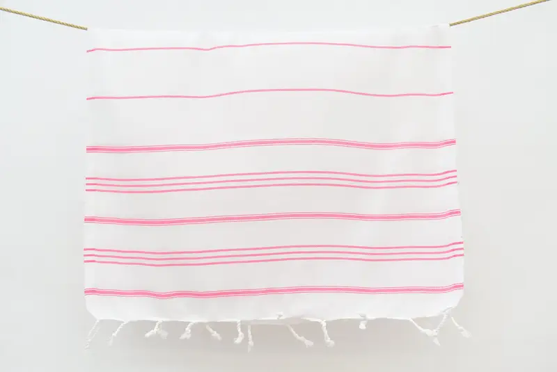 Toalla de verano, toalla a rayas de algodón 40x24, regalo para él, toalla de mano personalizada, regalo para el hogar, regalos de Navidad, regalos de dama de honor, toalla de mano con monograma - 8