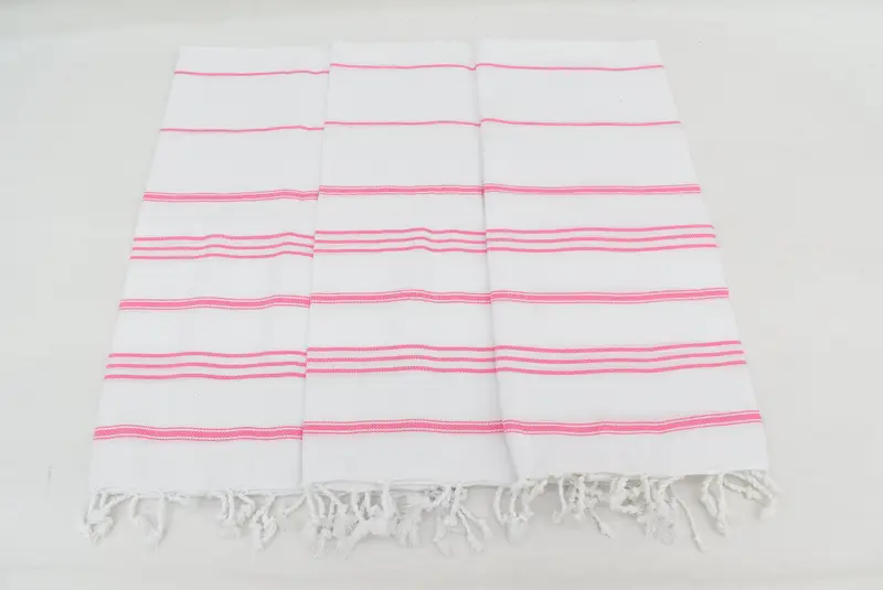 Toalla de verano, toalla a rayas de algodón 40x24, regalo para él, toalla de mano personalizada, regalo para el hogar, regalos de Navidad, regalos de dama de honor, toalla de mano con monograma - 6