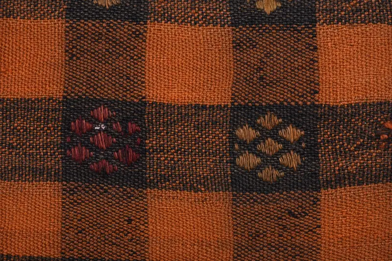 Turkish Rugs Pillow, Turkish Kilim Pillow, Handmade Cushion Case, 16x24 Red Cushion, Boho Pillow, Turkish Pillow, Cushion Case - 3