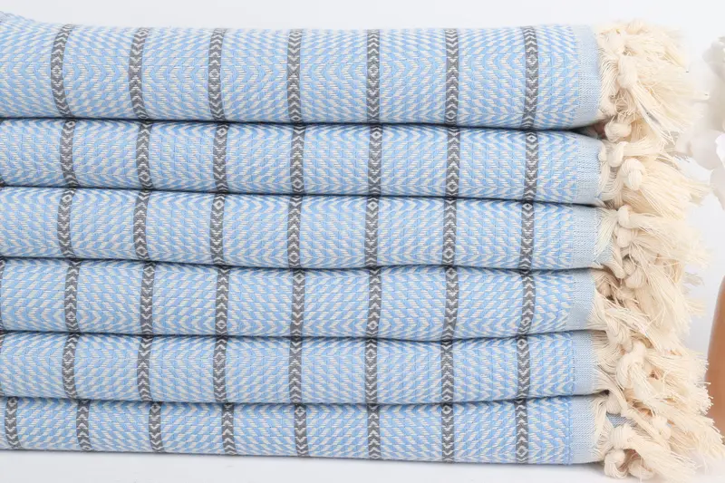 Custom Wedding Gifts, 70x40 Cotton Striped Towel, Bachelor Towel, Unique Gift, Bachelorette Party Gifts, Housewarming Gift, Bachelor Party Favors - 3