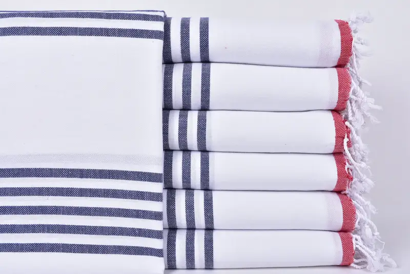 70x40 Cotton Striped Towel, Travel towel, Maid Of Honor Gift, Peshtemal beach towel with unique design, Home Decor Gifts, Custom Wedding Gifts - 1