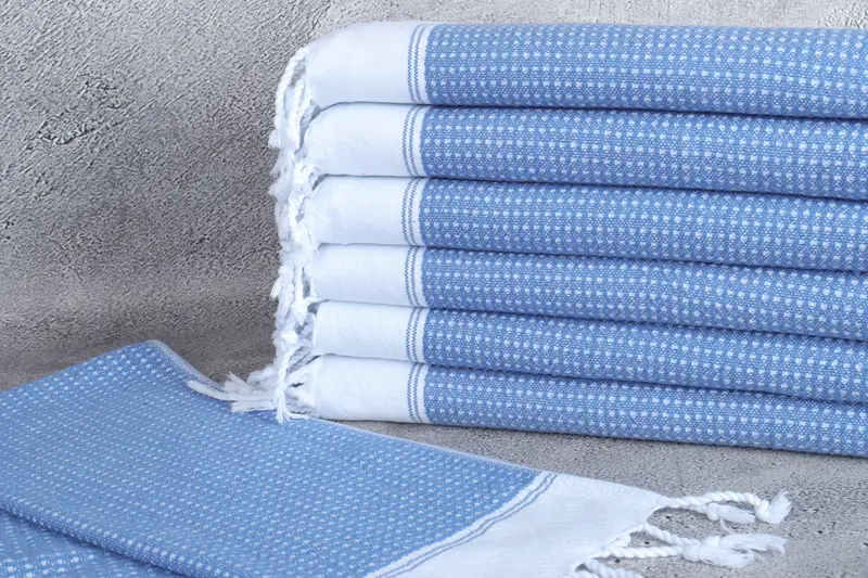 32x16 Cotton Striped Towel, Bridal Shower Favors, Personalized Gifts, Bachelor Gifts, Bulk Order Towel, Monogram Kitchen Towel, Wedding Favors - 2