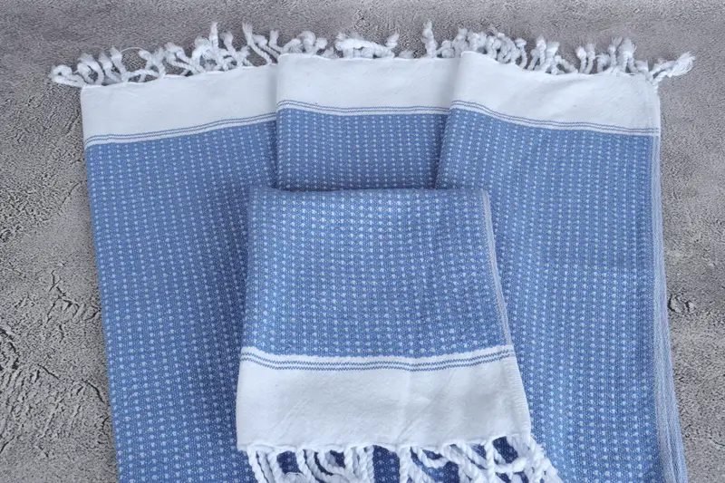 32x16 Cotton Striped Towel, Bridal Shower Favors, Personalized Gifts, Bachelor Gifts, Bulk Order Towel, Monogram Kitchen Towel, Wedding Favors - 4