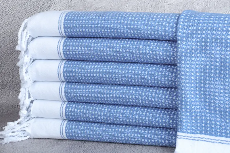 32x16 Cotton Striped Towel, Bridal Shower Favors, Personalized Gifts, Bachelor Gifts, Bulk Order Towel, Monogram Kitchen Towel, Wedding Favors - 1