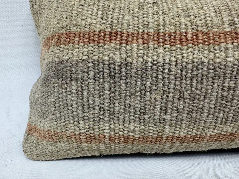 Couch Cushion Cover, 8x16 Gray Cushion, Office Chair Pillow, Pillow Sham, Garden Cushion Cover, Boho Pillow, Gift Pillow, Boho Pillow Sham Cover - 2