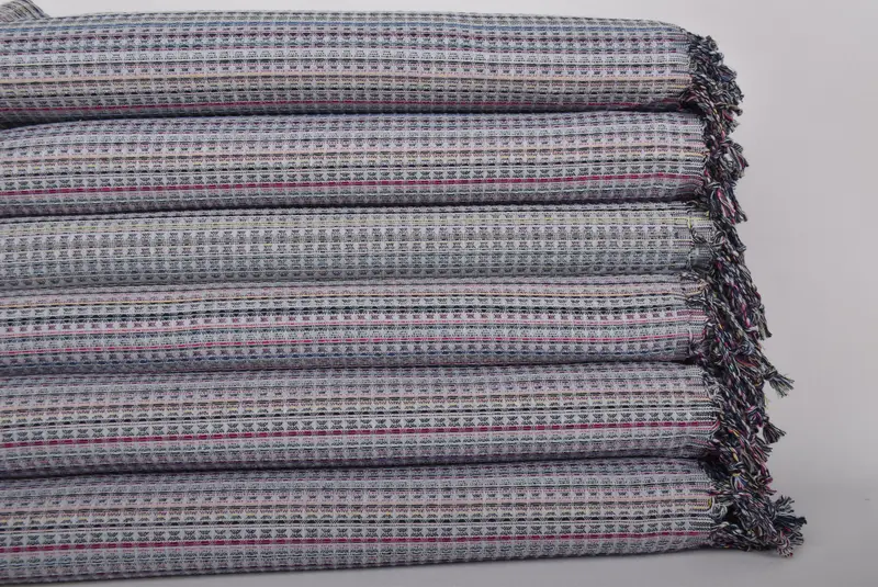 Birthday Gift, Peshtemal Towel, Personalized Turkish Towel, 70x40 Cotton Geometric Towel, Personalized Bridesmaid Gift, Turkish bath towel - 2