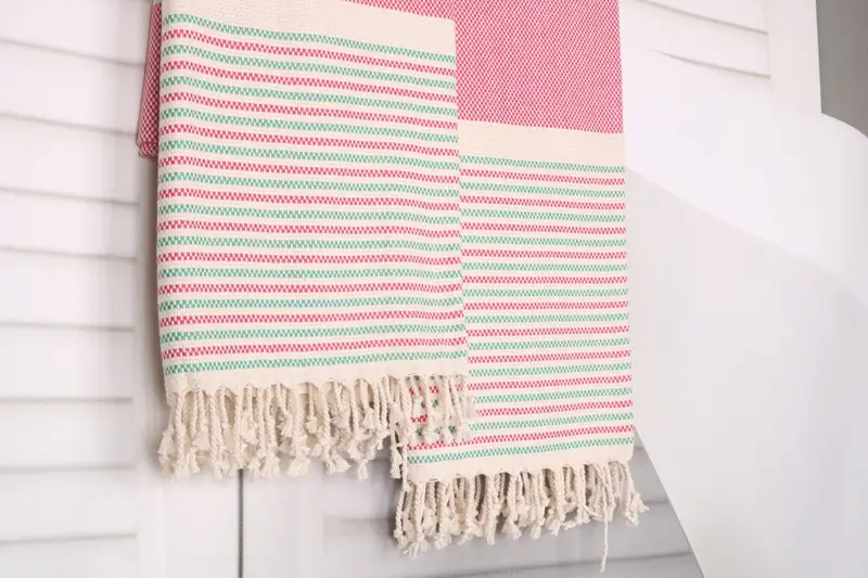Bridesmaid Gifts, 70x40 Cotton Geometric Towel, Personalized Gift For Her, Absorbent Turkish towel, Bachelorette Party Gifts Bridesmaids, Yoga Towel - 8
