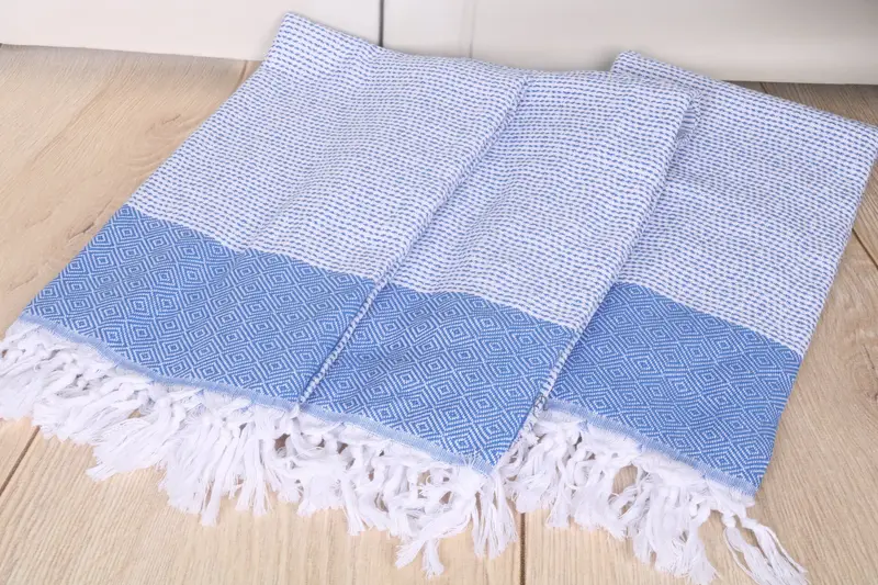 70x40 Cotton Diamond Towel, Personalized Gift For Him, Spa Towel, Large Turkish Towel, Best Wedding Gift, Bridal Shower Gift, Custom Wedding Gift - 6