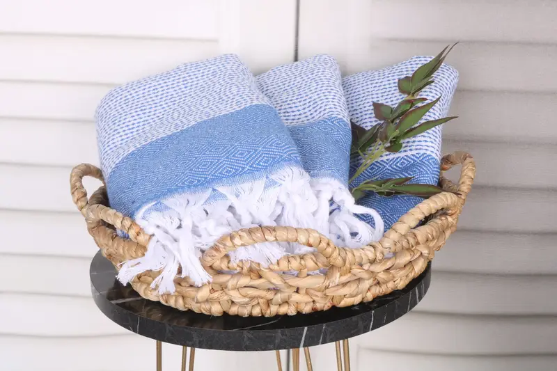 70x40 Cotton Diamond Towel, Personalized Gift For Him, Spa Towel, Large Turkish Towel, Best Wedding Gift, Bridal Shower Gift, Custom Wedding Gift - 5