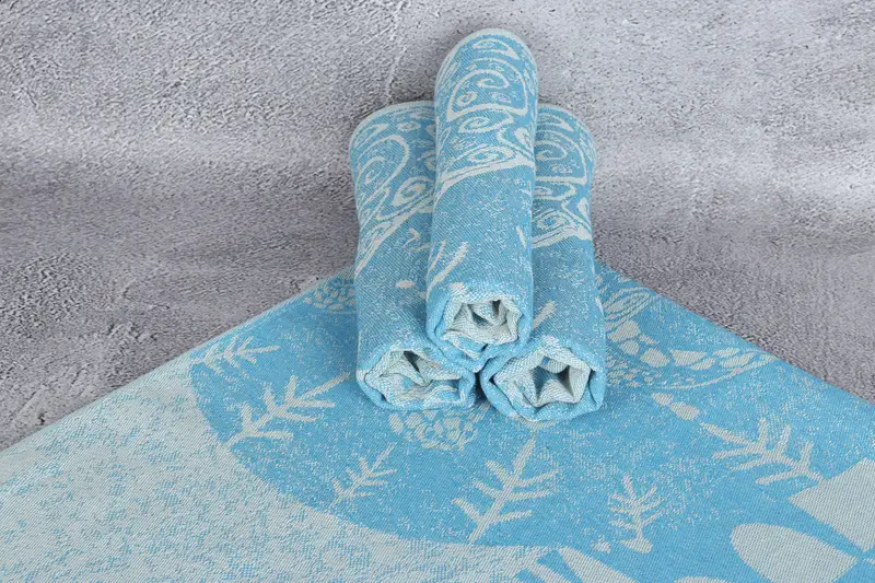 Kitchen Towel, Bridesmaid Favors, Spooky Bachelorette Party Gifts, 36x18 Cotton Turtle Design Towel, Monogram Kitchen Towel, Personalized Dish Towel - 8