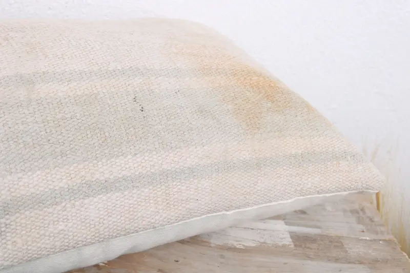 12x20 White Pillow Cover, Interior Designer Pillow, Pillow for Sofa, Pillow Cover, Pastel Pillow Cover, Vintage Pillow, Handmade Cushion Case - 6