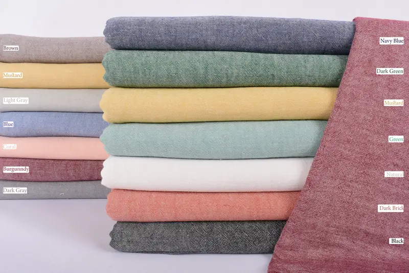 Burgundy-Brown Solid Blanket, 70x60 Inches, Organic Cotton Throws