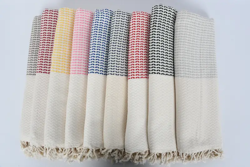Bachelor Party Favors, Embroidered Towel, Antibacterial Turkish peshtemal towel, Luxury towel, Lightweight Turkish towel, 76x40 Cotton Diamond Towel - 2