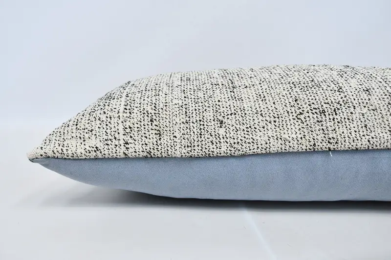 Kilim Cushion Sham, Vintage Pillow, 16x36 Beige Cushion Case, Armchair Pillow, Vintage Kilim Pillow, Retro Pillow Sham, Cushion Case - 5