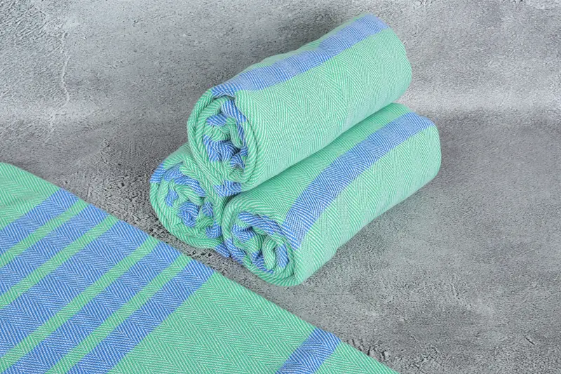 Personalized Wedding Gift, 68x36 Cotton Chevron Towel, Valentines Day Gift Idea, Peshtemal Towel USA, Bachelorette Party Gift, Bridal Shower Gift - 8
