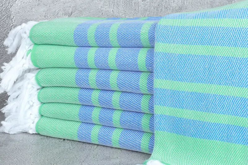 Personalized Wedding Gift, 68x36 Cotton Chevron Towel, Valentines Day Gift Idea, Peshtemal Towel USA, Bachelorette Party Gift, Bridal Shower Gift - 1