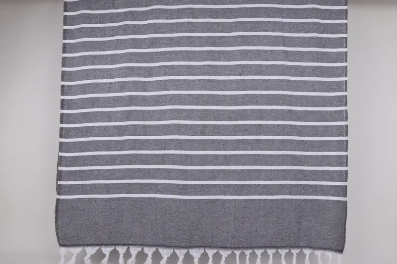 Home Decor Gifts, 64x40 Cotton Striped Terry Towel, Bridal Shower Gift, Custom Wedding Towel, Monogram Turkish Towel, Bridesmaid Gifts Personalized - 8