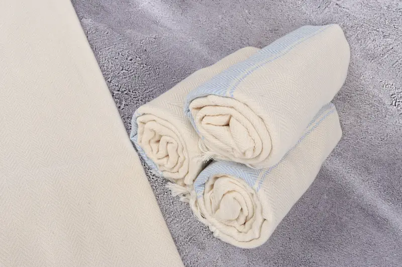 Embroidered Towel, Personalized Gifts, Wedding Day Gift For Bride, Wedding Favors, 70x36 Cotton Herringbone Towel, Turkish Towel Personalized - 8