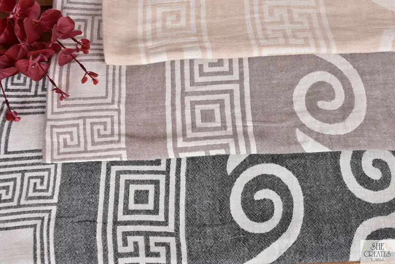 Custom Towel, Spa Gift Towel, 70x36 Cotton Patterned Towel, Handmade Gift, Family Gift Basket, Bachelorette Party Gift, Bridal Shower Favors - 5