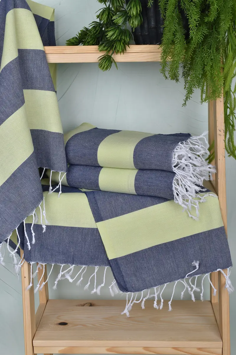 Personalized Dish Towel, 40x20 Cotton Striped Towel, Personalized Gift, Bachelor Gift, Bathroom Towels, Gift For Him, Boyfriend Gift, Gifts For Him - 6