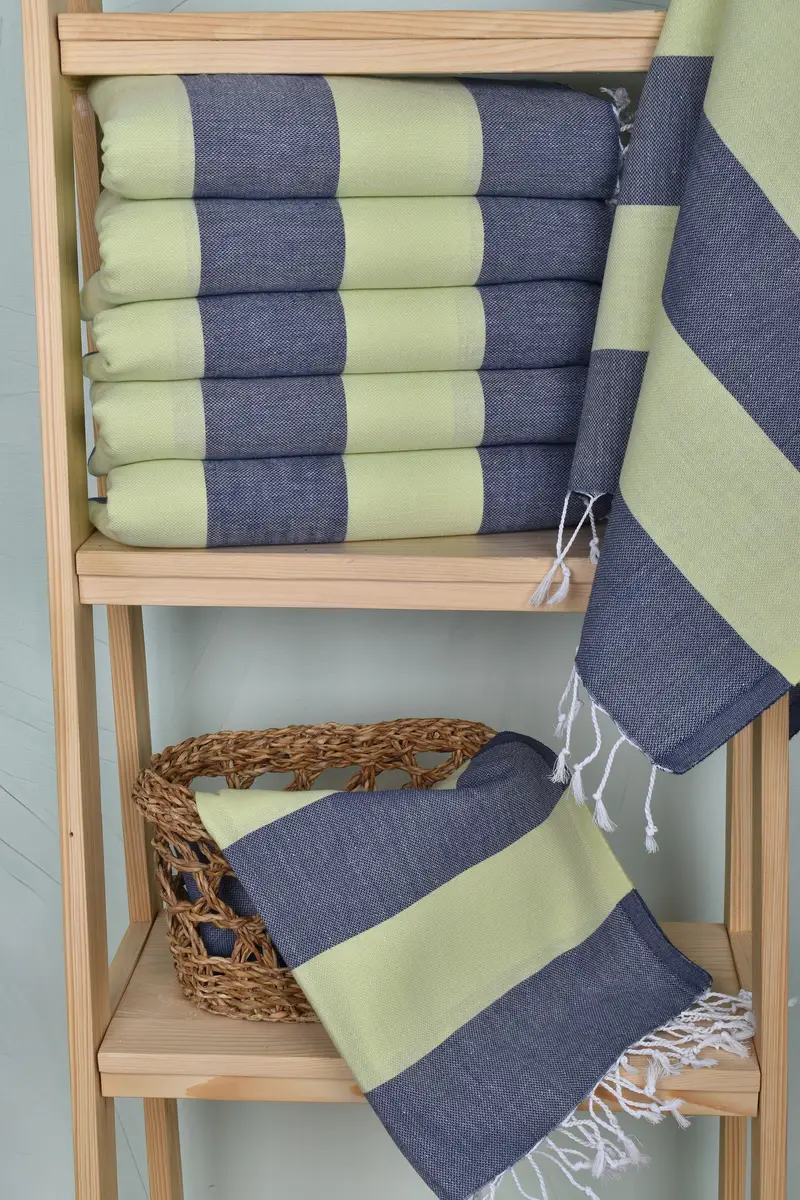 Personalized Dish Towel, 40x20 Cotton Striped Towel, Personalized Gift, Bachelor Gift, Bathroom Towels, Gift For Him, Boyfriend Gift, Gifts For Him - 3