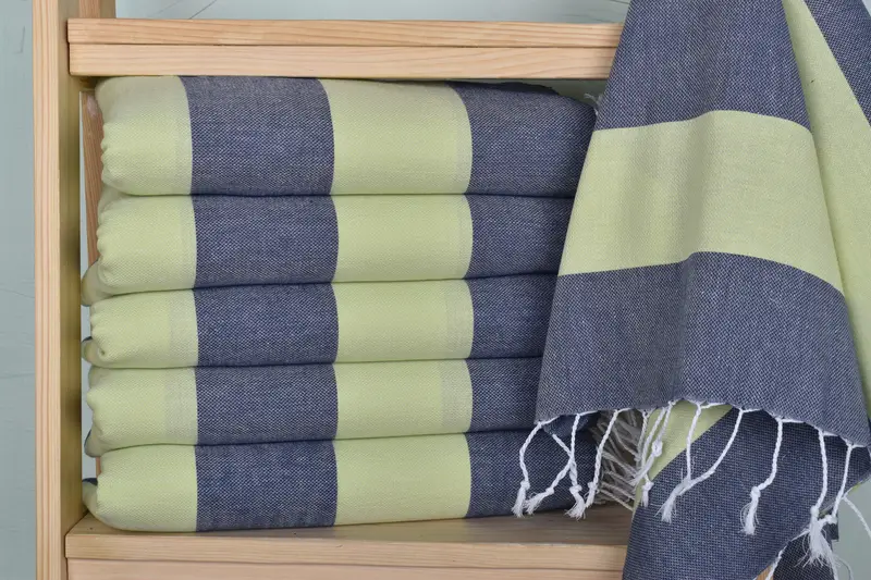 Personalized Dish Towel, 40x20 Cotton Striped Towel, Personalized Gift, Bachelor Gift, Bathroom Towels, Gift For Him, Boyfriend Gift, Gifts For Him - 2