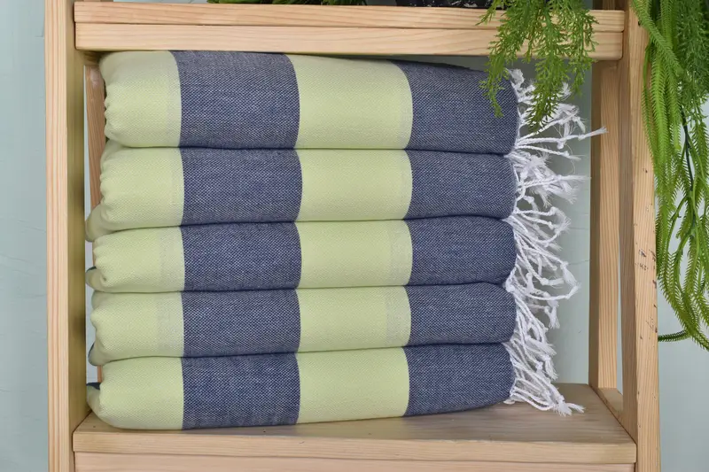 Personalized Dish Towel, 40x20 Cotton Striped Towel, Personalized Gift, Bachelor Gift, Bathroom Towels, Gift For Him, Boyfriend Gift, Gifts For Him - 1