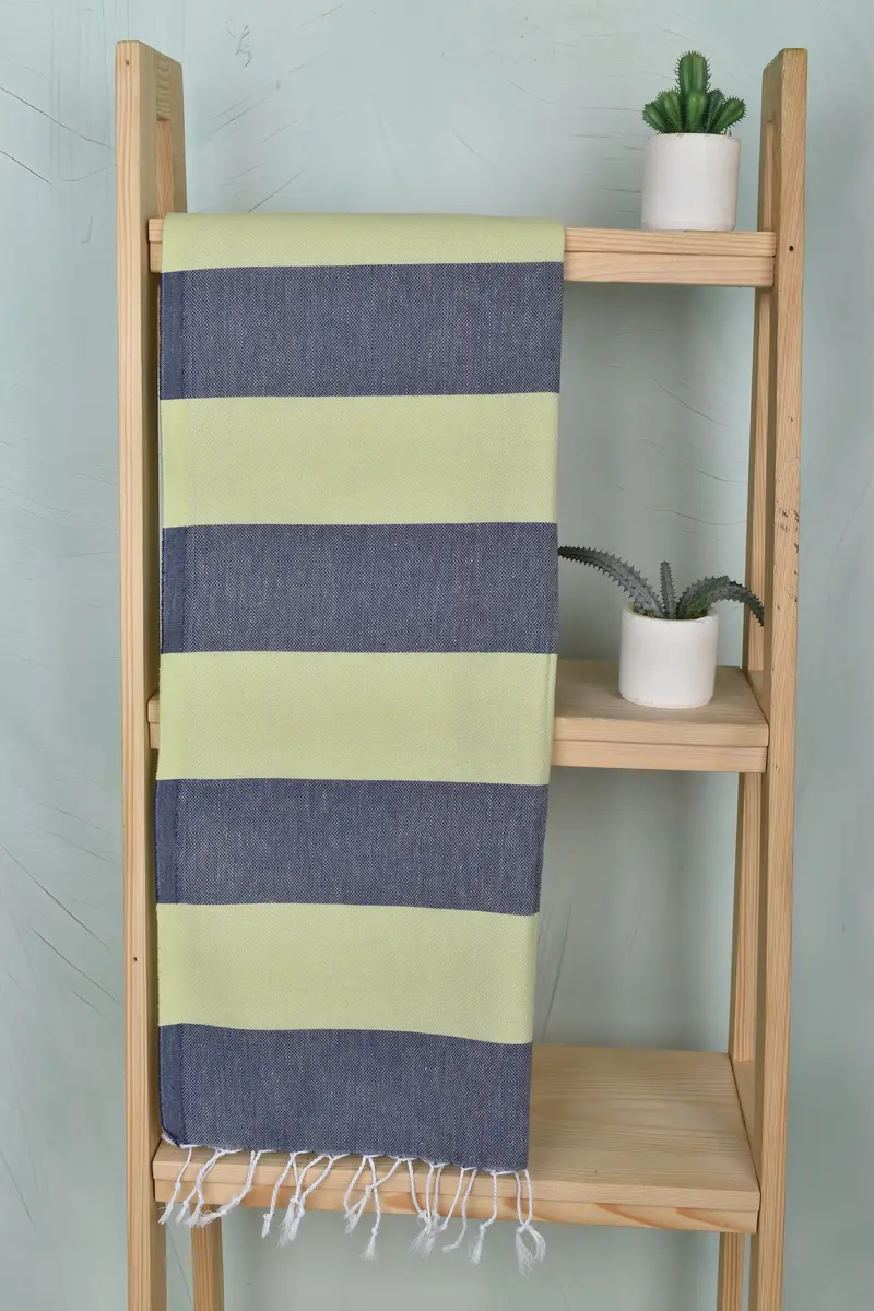 Personalized Dish Towel, 40x20 Cotton Striped Towel, Personalized Gift, Bachelor Gift, Bathroom Towels, Gift For Him, Boyfriend Gift, Gifts For Him - 8