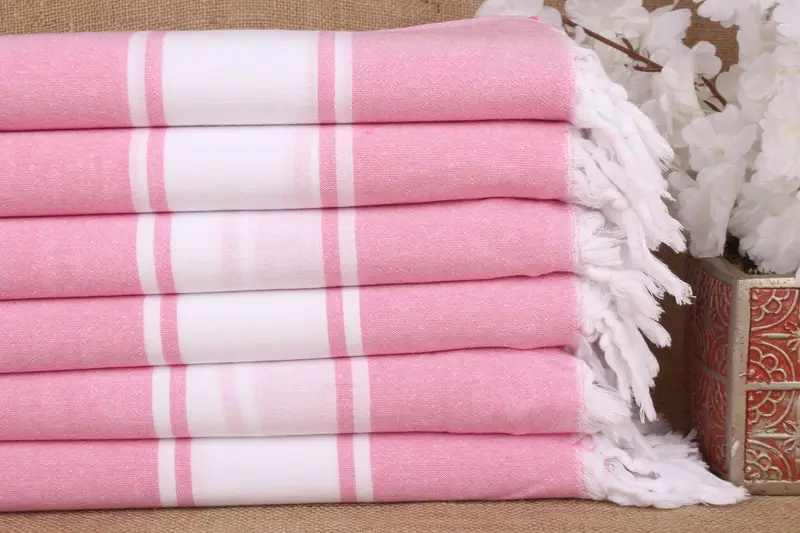 Gift Home Pink Cotton Towel Bachelorette Favors 40x71 Inches