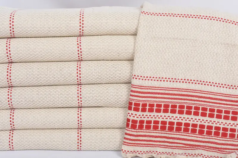Christmas Gift, Monogrammed Hand Towel, Xmas Gifts, Wedding Favors, Bachelor Towel, Turkish Tea Towel, Embroidery Towel, 40x20 Linen Striped Towel - 2