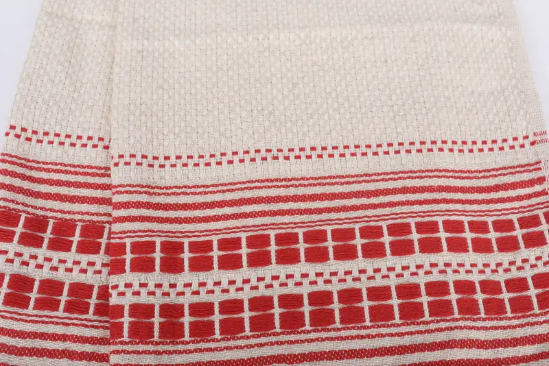Christmas Gift, Monogrammed Hand Towel, Xmas Gifts, Wedding Favors, Bachelor Towel, Turkish Tea Towel, Embroidery Towel, 40x20 Linen Striped Towel - 4
