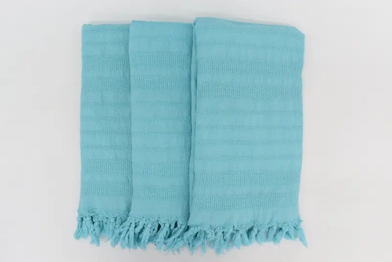 Sand-free peshtemal towel for the beach, Gift For Her, Gift For Boyfriend, Summer Gift, Beach Towel Bulk, 68x36 Cotton Stonewashed Striped Towel - 7