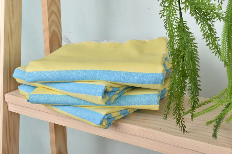 Monogrammed Turkish Towel, Embroidery Towels, Unique Wedding Gift, Custom Beach Towel, 70x36 Cotton Striped Towel, Quick-dry peshtemal, Thin towel - 7