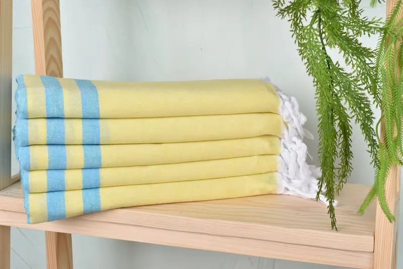 Monogrammed Turkish Towel, Embroidery Towels, Unique Wedding Gift, Custom Beach Towel, 70x36 Cotton Striped Towel, Quick-dry peshtemal, Thin towel - 2