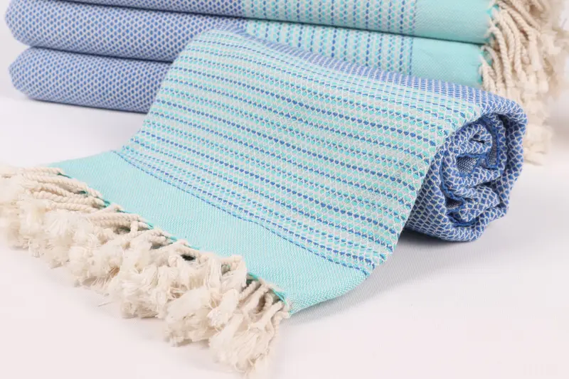 Turkish Towel Beach Towel, 64x40 Cotton Diamond Towel, Fouta towel, Bachelorette Party Gifts, Valentines Day Gift Idea, Custom Beach Towel - 4