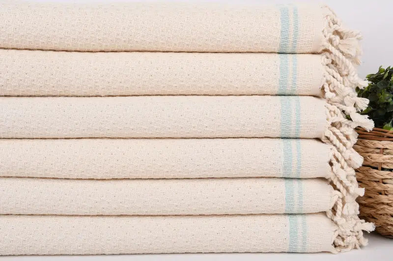Wedding Gift, 38x18 Cotton Striped Towel, Monogram Hand Towel, Halloween Bachelorette Party Favors, Best Friend Gift Ideas, Personalized Hand Towel - 2
