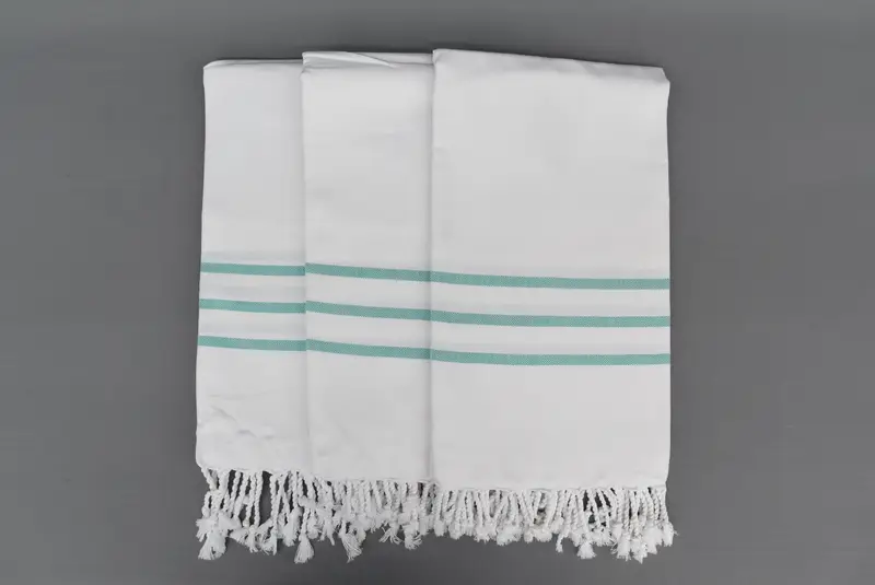 70x40 Cotton Striped Towel, Bridal Shower Gift, Bachelorette Towel, Bride Gift, Unique Wedding Gift, Beach Towel Bulk, Custom Towel, Soft towel - 6