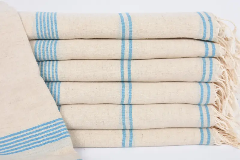 Bachelorette Favors Beach, Peshtemal Towel, Personalised Gift, 80x36 Cotton Striped Towel, Best Beach Towel, Custom Wedding Gifts, Beach Size Towel - 1