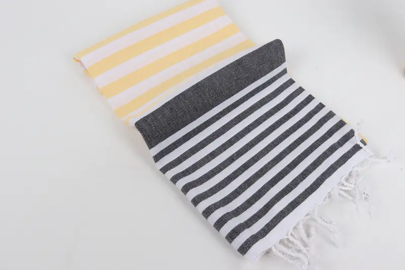Bridal Shower Favors, Travel towel, Monogram Turkish Bath Towel, Bachelorette Party Gifts, Yoga Towel, 68x36 Cotton Striped Towel, Personalised Gift - 6