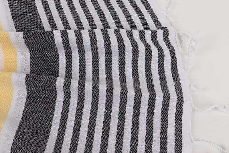 Bridal Shower Favors, Travel towel, Monogram Turkish Bath Towel, Bachelorette Party Gifts, Yoga Towel, 68x36 Cotton Striped Towel, Personalised Gift - 8