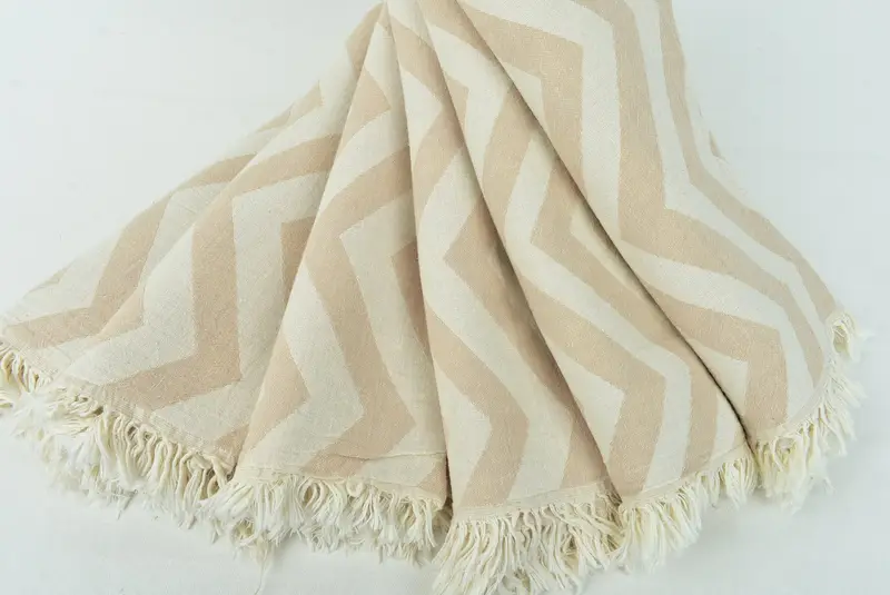 70x40 Cotton Zigzag Design Towel, Custom Wedding Gift, Customized Turkish Towel, Maid Of Honor Gift, Home Decor Gifts, Bridesmaid Gift Towel - 6