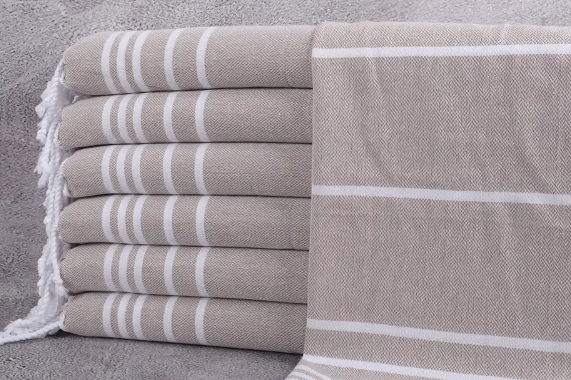 38x18 Cotton Striped Towel, Towel With Name, Custom Hand Towel, Monogram Hand Towel, Spa Towel, Guest Towel, Bridesmaid Gift Towel, Wedding Gift - 1