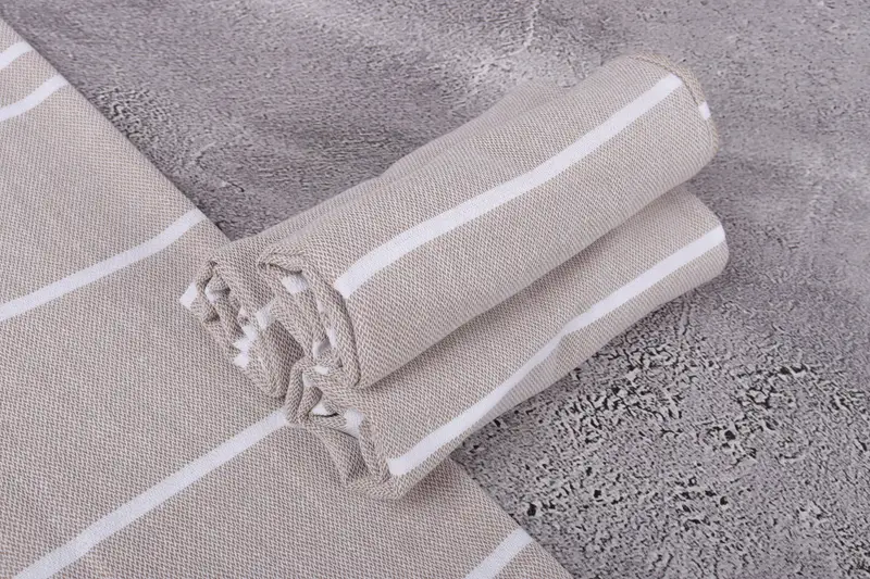 38x18 Cotton Striped Towel, Towel With Name, Custom Hand Towel, Monogram Hand Towel, Spa Towel, Guest Towel, Bridesmaid Gift Towel, Wedding Gift - 7