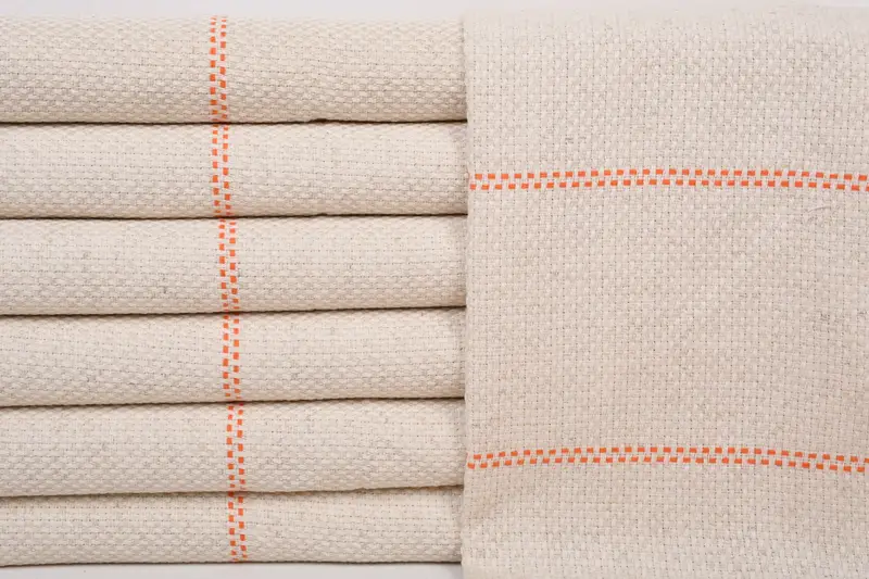 Nedime hediyeleri, monogramlı el havlu, 40x20 keten çizgili havlu, nedime hediyeleri kişiselleştirilmiş, Türk havlu el havlu, gelin duş iyilik - 1