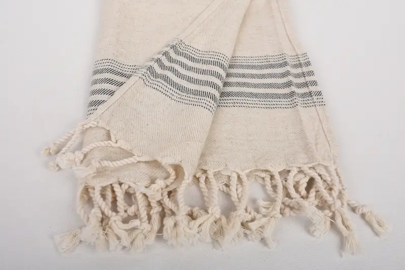Small Bath Towels, Summer Gift, Monogram Turkish Bath Towel, Turkish Hand Towel, Bridesmaid Gifts, Best Friend Gift Ideas, 36x18 Linen Striped Towel - 8