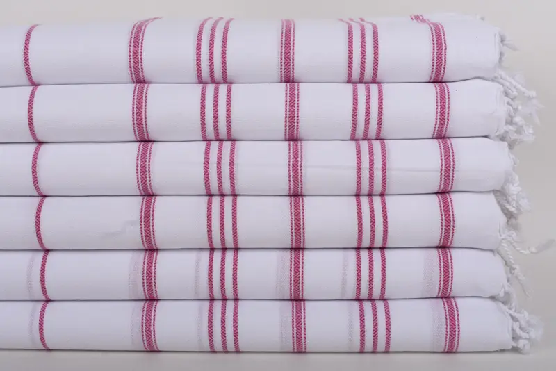 Bridesmaid Gift, Bathroom Towels, 40x24 Cotton Striped Towel, Turkish Towel Monogram, Home Decor Towel, Monogrammed Hand Towel, Turkish Hand Towel - 3