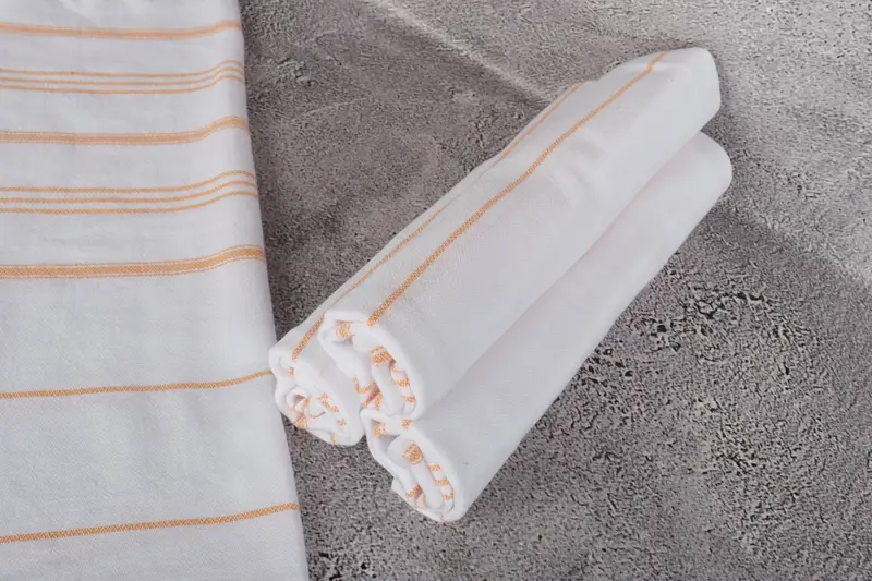 Kitchen Towel, Personalized Home Gift Wedding, Bridal Gifts, 40x24 Cotton Striped Towel, Travel Towel, Personalized Dish Towel, Bathroom Towels - 8
