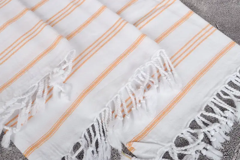 Kitchen Towel, Personalized Home Gift Wedding, Bridal Gifts, 40x24 Cotton Striped Towel, Travel Towel, Personalized Dish Towel, Bathroom Towels - 5