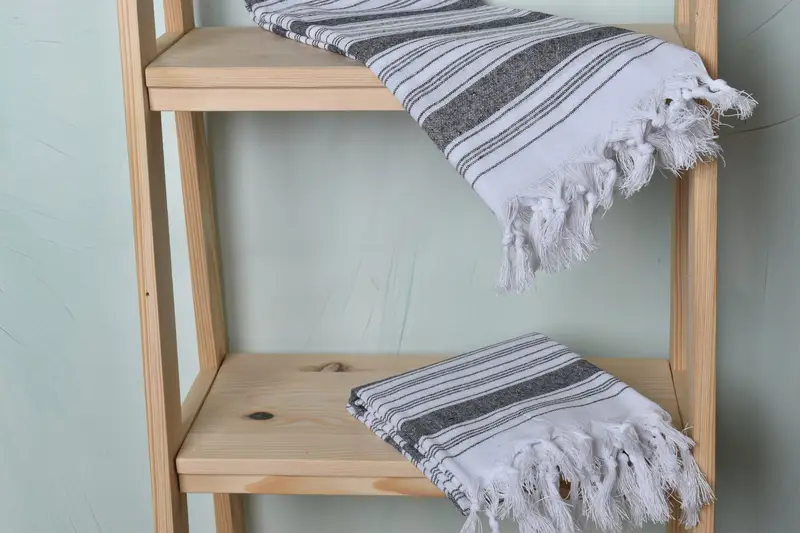 Wedding Gift Ideas, Towel With Name, Travel towel, Wedding Gifts Towel, 68x32 Cotton Striped Towel, Bachelorette Party Gifts Bridesmaids - 5